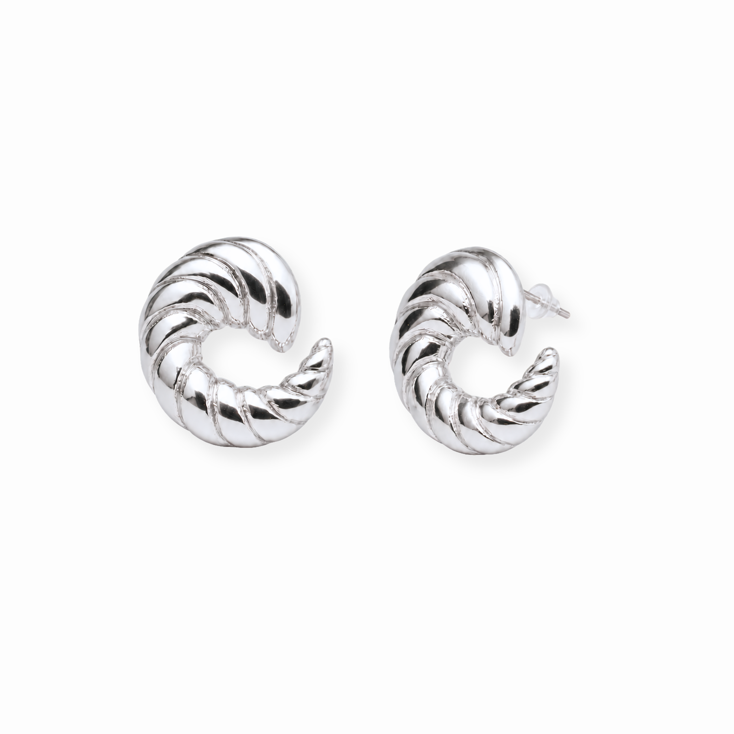 Aretes Laminados en Oro 18KL