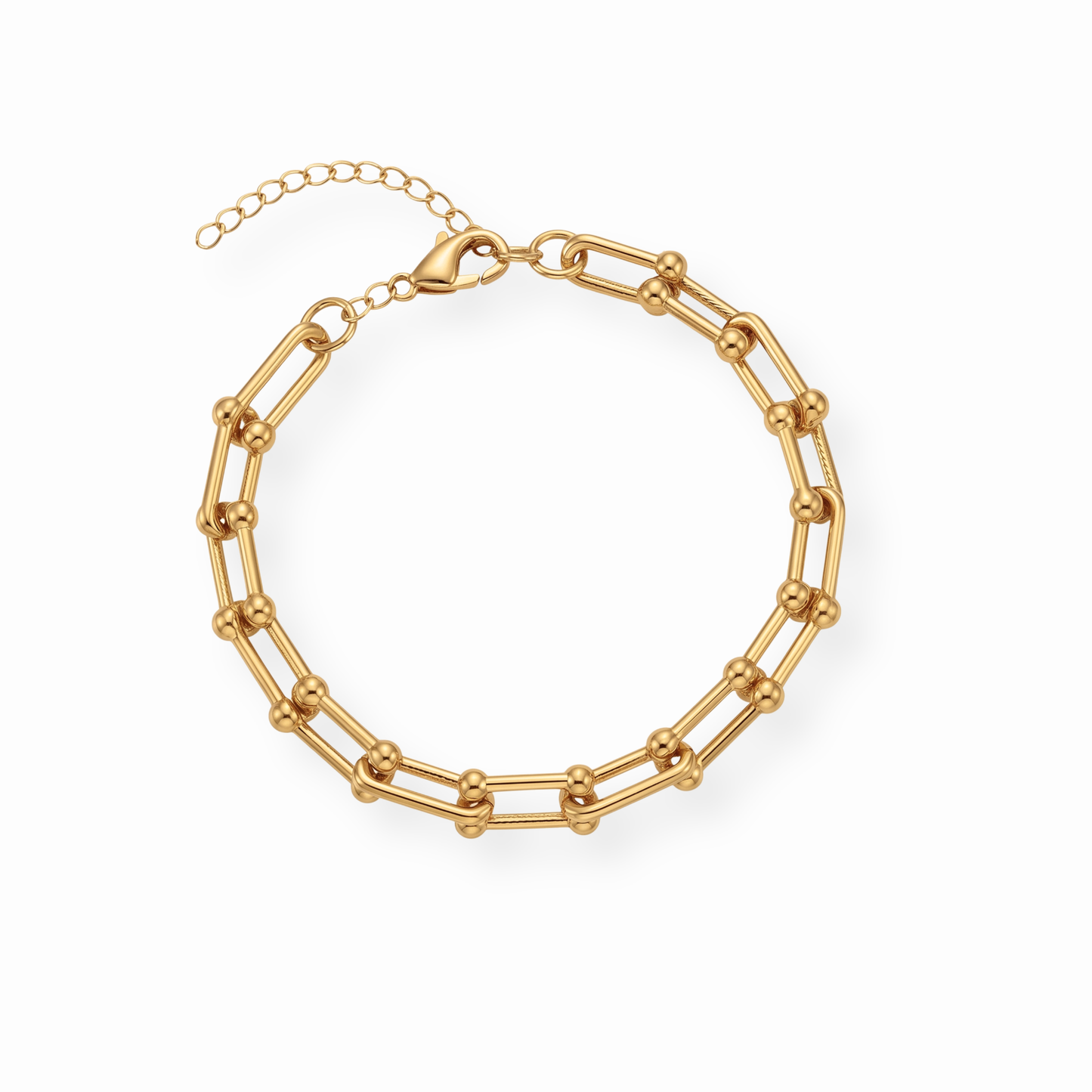 Pulsera Laminada en Oro de 18KL