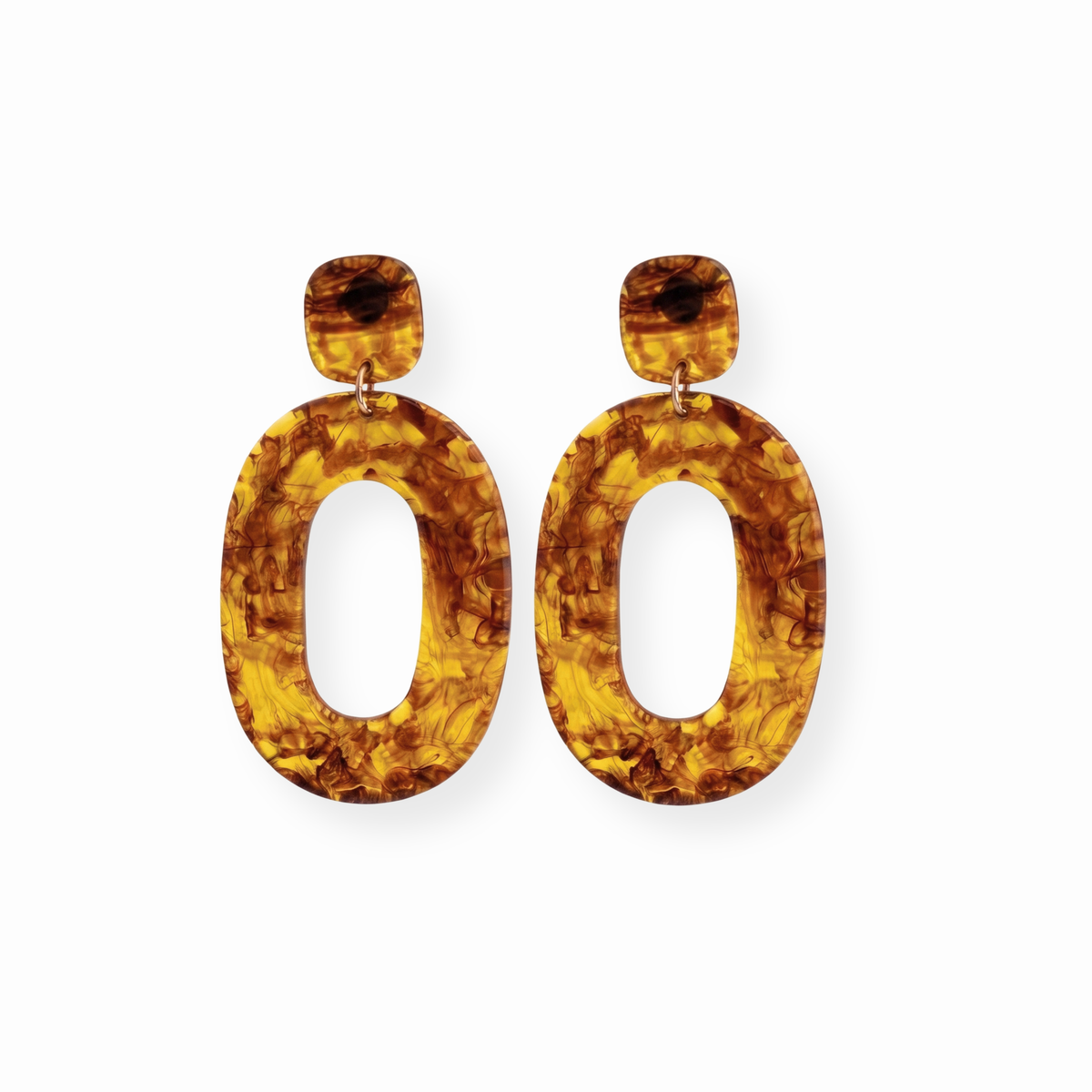 Aretes Grandes en Acrilico