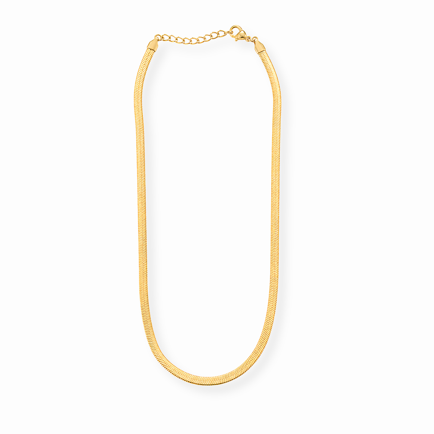 Cadena Snake Laminada en Oro 18KL (4mm)
