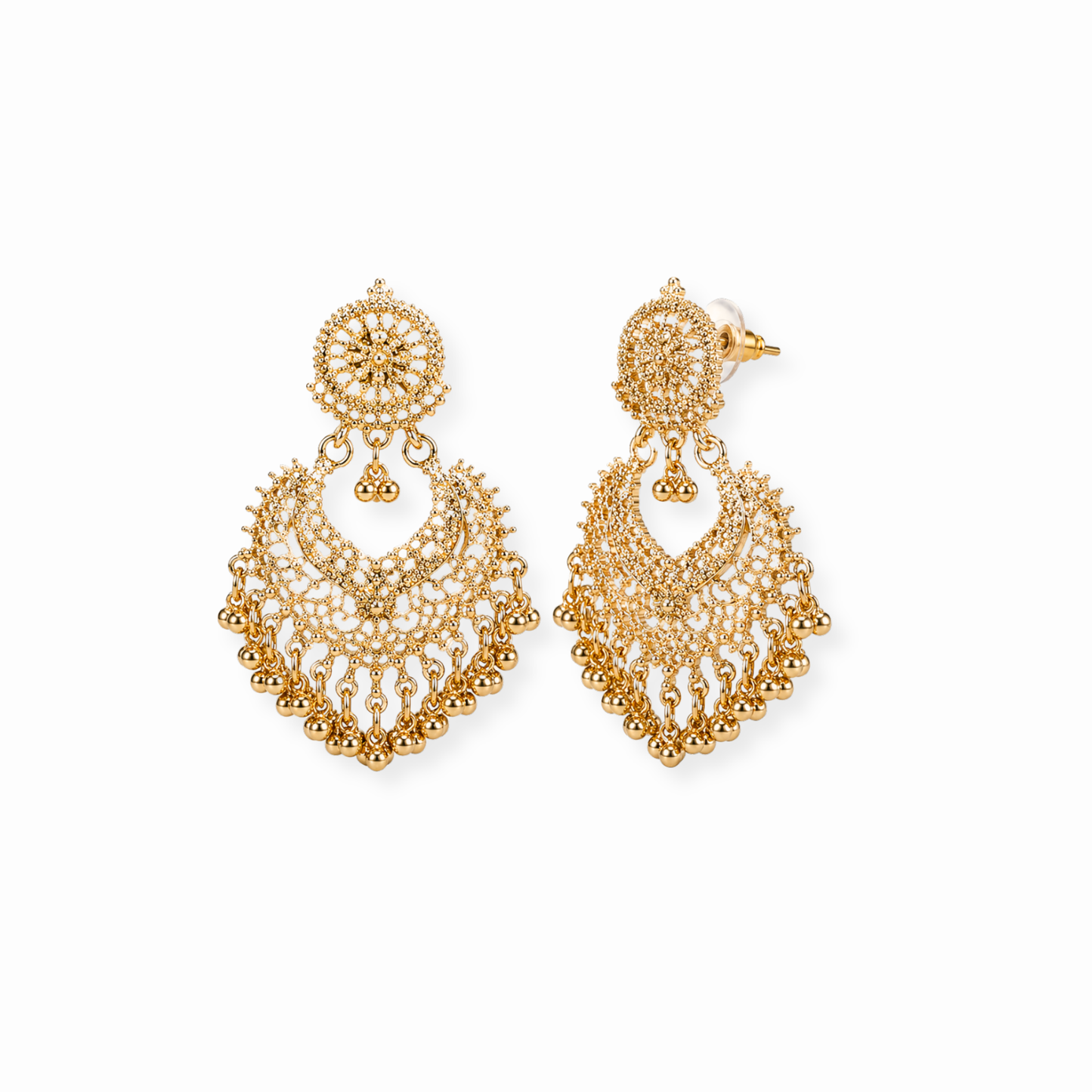 Aretes Enchapados en Oro 18KL