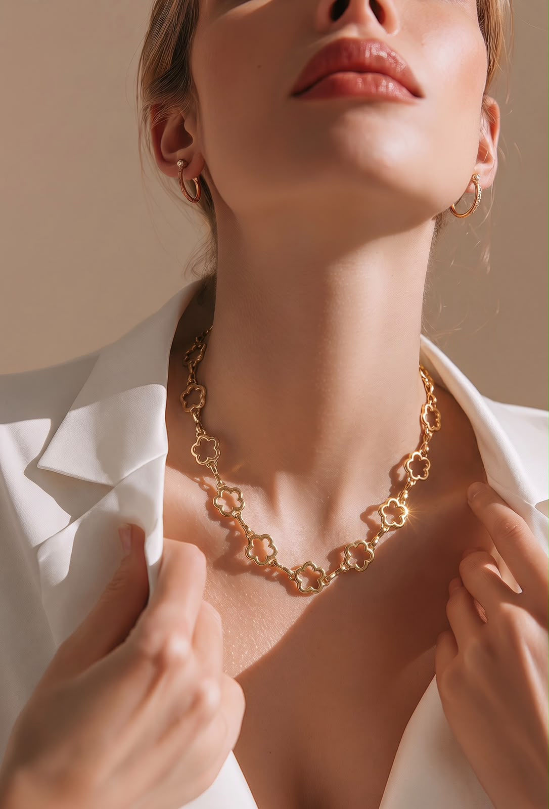 Collar Laminado en Oro de 18KL