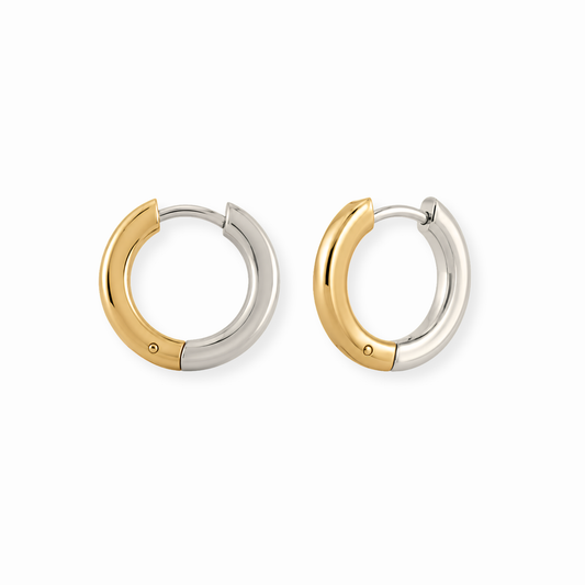 Argollas Laminadas en Oro de 18KL