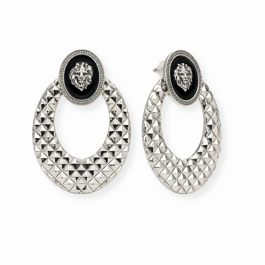 Aretes Grandes Laminadas en Oro 18KL