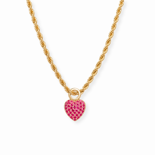 Collar Laminado en Oro de 18KL con Swarovski