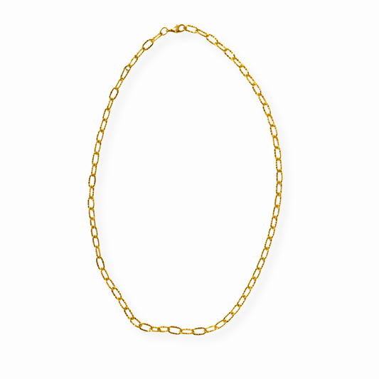 Collar Tipo Gargantilla Laminado en Oro de 18KL