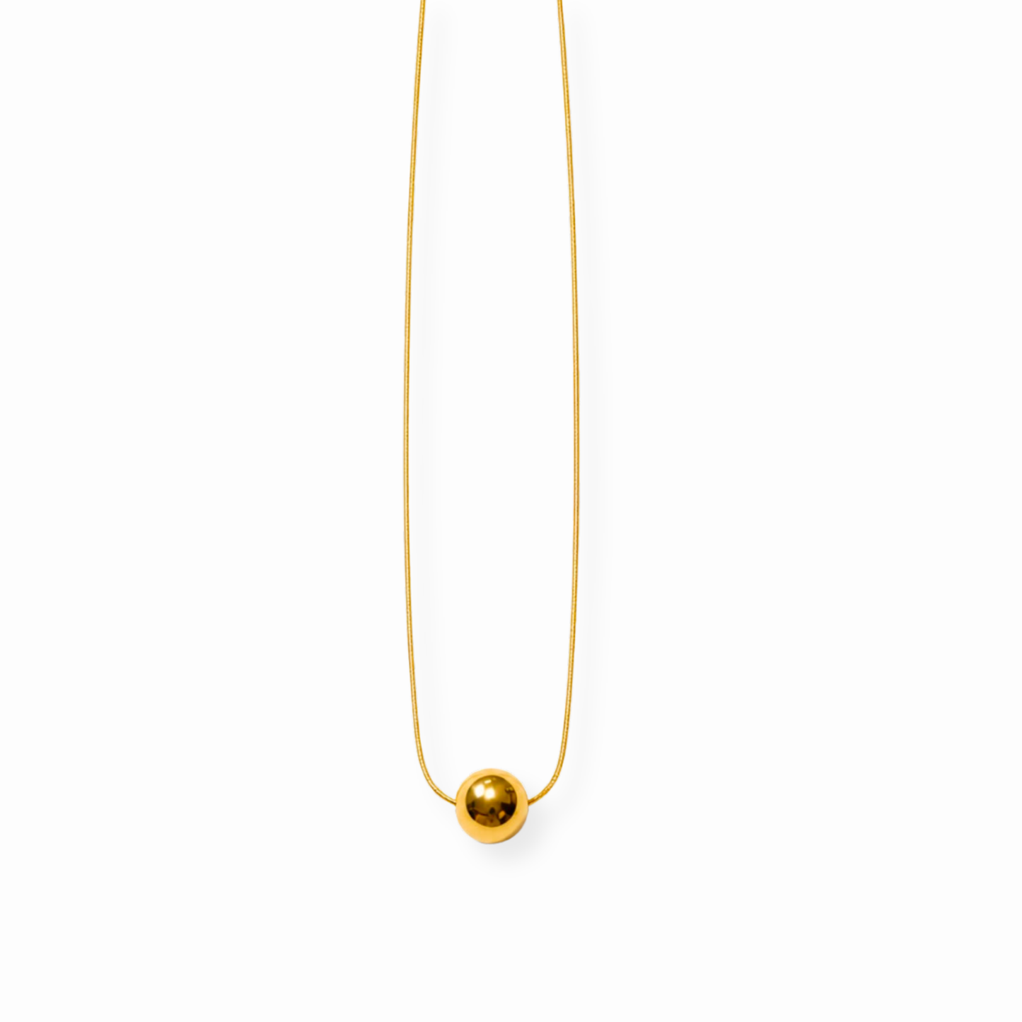 Collar Laminado en Oro Amarillo de 18KL