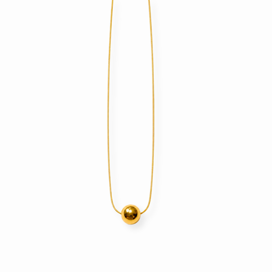 Collar Laminado en Oro Amarillo de 18KL