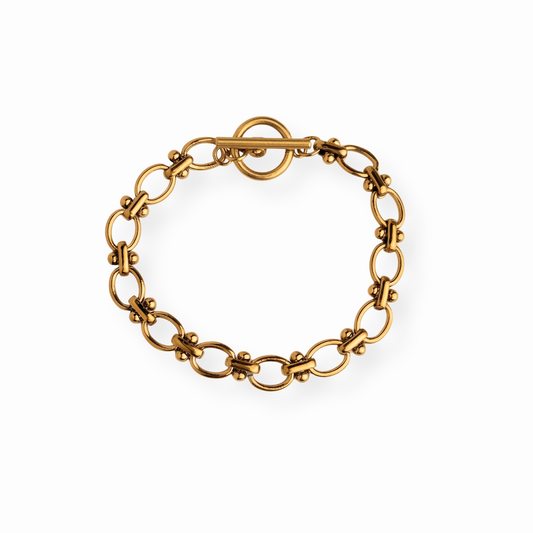 Pulsera Laminada en Oro de 18KL
