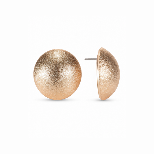 Aretes circulares en oro 18KL