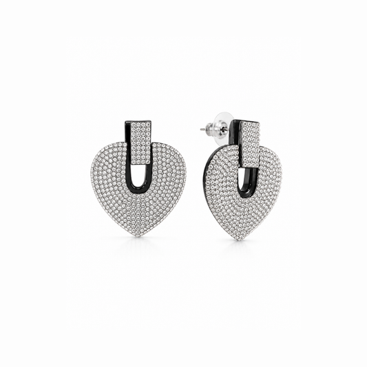 Aretes de Resina con Swarovski