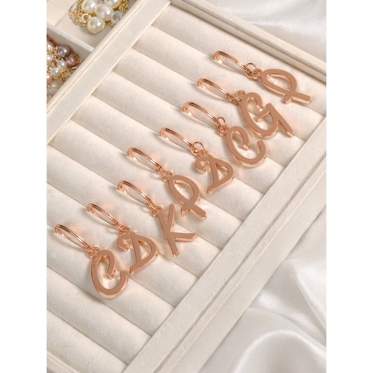 Llavero de Letra "G" Laminado en Oro 18KL