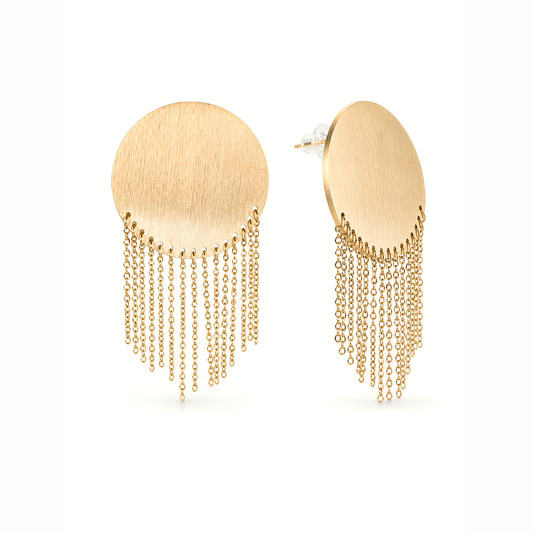 Aretes Enchapados en Oro de 18KL